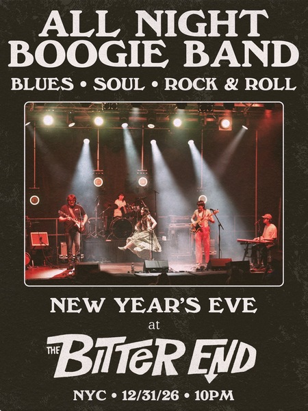 NEW YEARS EVE  W/ ALL NIGHT BOOGIE BAND Logo