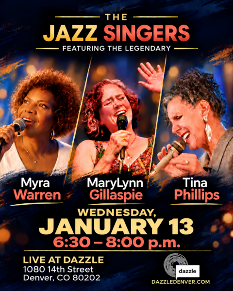 The Jazz Singers: Myra Warren/MaryLynn Gillaspie/Tina Phillips Logo