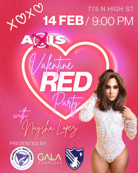 Valentine Red Party Logo