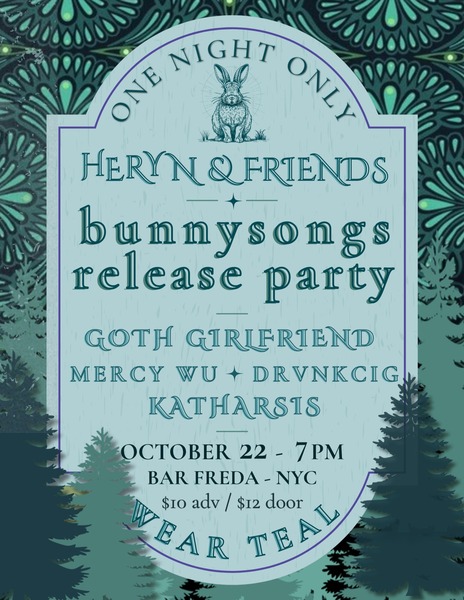 Bunnysongs Official Release Party Logo