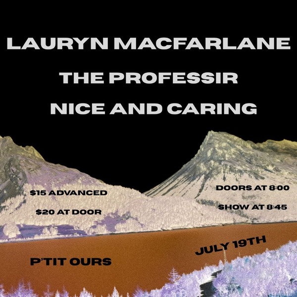 Lauryn Macfarlane - The Professir - Nice and Carin Logo