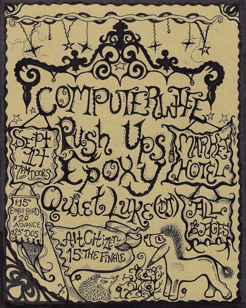 ALT CITIZEN 15 Year Anniversary Celebration Finale Featuring Computerwife, Epoxy, Pushups, Quiet Luke (DJ) Logo