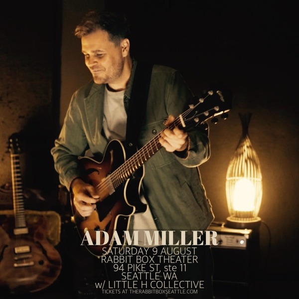 Adam Miller with Little H Collective Logo