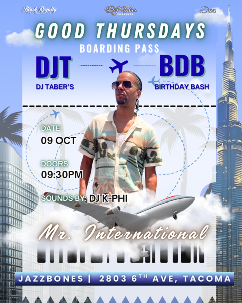 Daz Deion and DJ Taber Present: Good Thursdays Logo