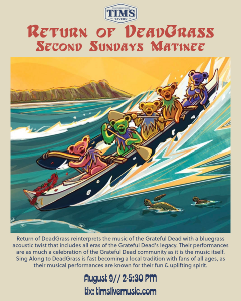Second Sundays Matinee: Return of DeadGrass Logo