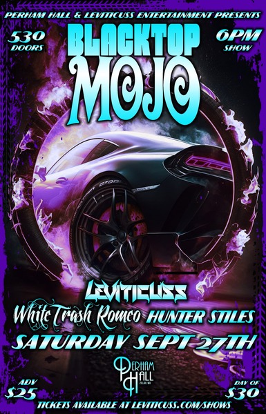 Black Top Mojo Live in Zillah, WA • Perham Hall • VenuePilot