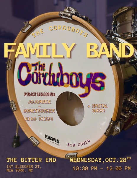 Corduboys Family Band  Logo