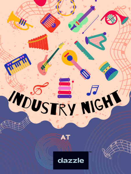 Industry Night: A space for theater makers to share, support, and connect Logo