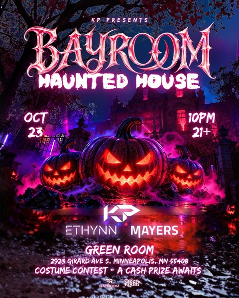 KP Presents BAYROOMS: Haunted House Logo