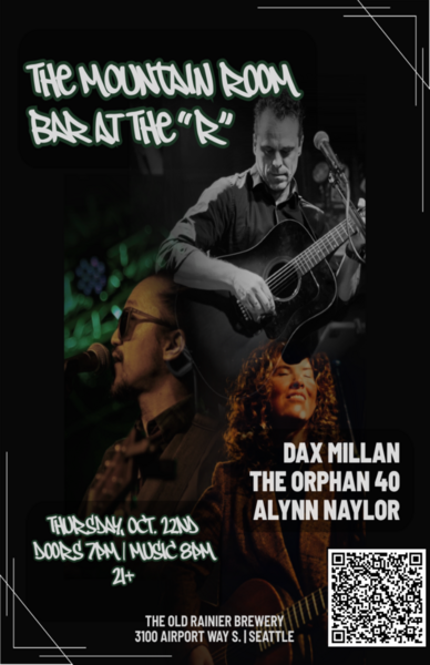 Dax Millan, The Orphan 40 & Alynn Naylor Logo