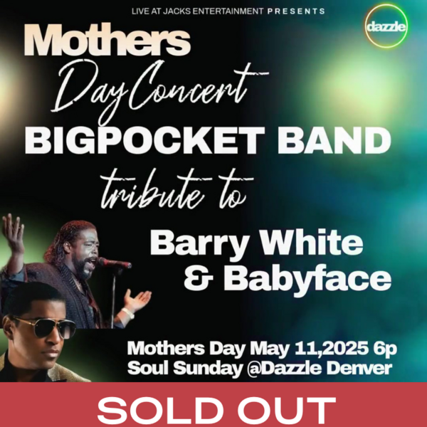 BigPocket Tribute to BabyFace & Barry White Logo
