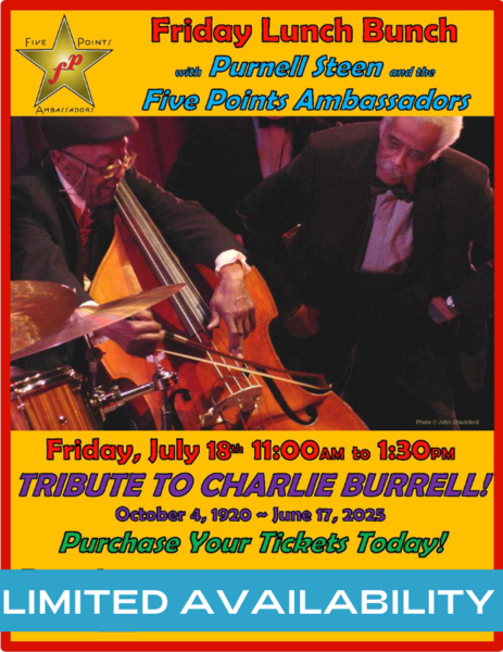 Friday Lunch Bunch with Purnell Steen and the Five Points Ambassadors Logo