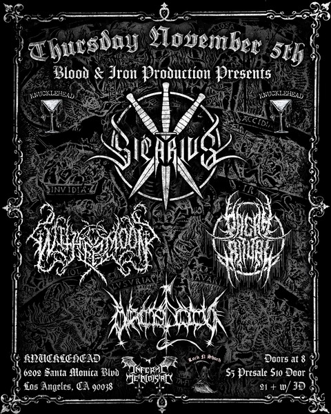 Sicarius / Withermoon / Pagan Ritual / Orcblood Logo