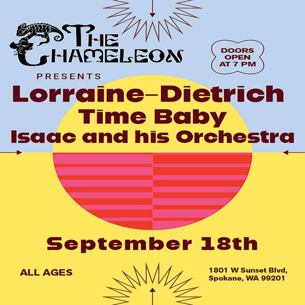 Lorraine-Dietrich with Time Baby & Isaac and his Orchestra Logo
