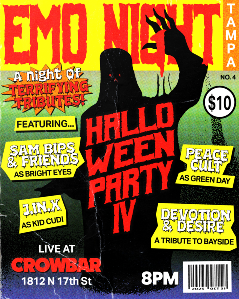 ENT Presents: Halloween 2025 • Crowbar • VenuePilot