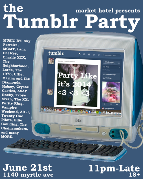 The Tumblr. Party  Logo