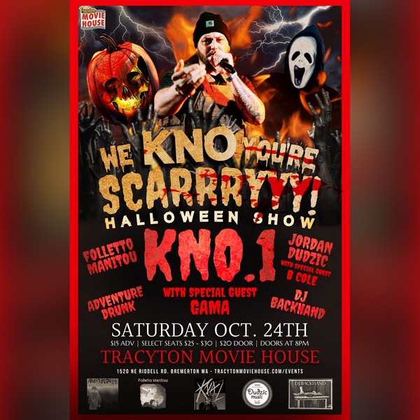 We KNO you're Scarrryyy Halloween Show Logo