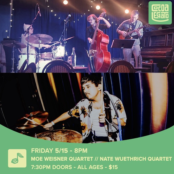 Moe Weisner Quartet // Nate Wuethrich Quartet Logo