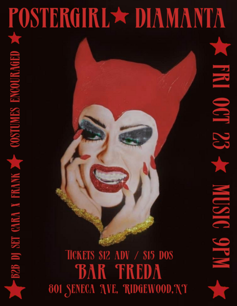 Ghouls Just Wanna Have Fun: A postergirl x Diamanta Spooky Szn Show Logo