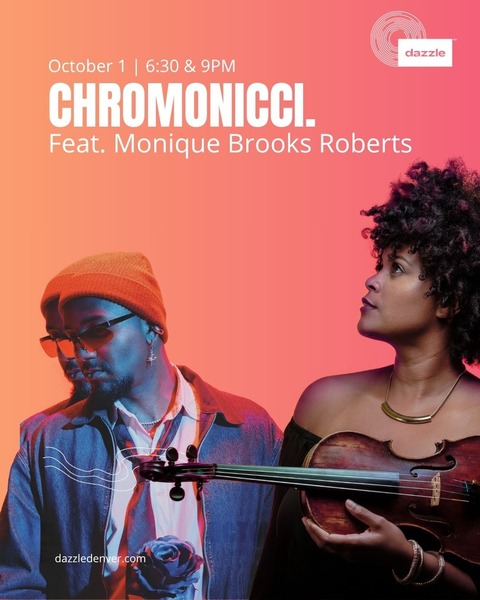 Chromonicci featuring Violinist Monique Brooks Roberts Logo