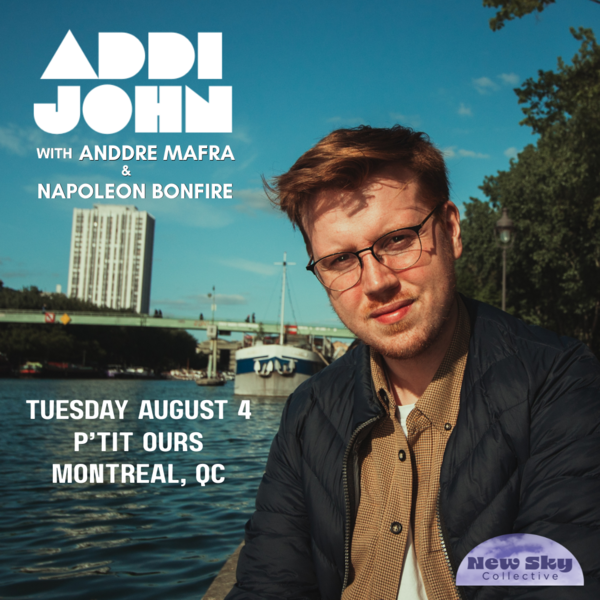 Addi John w/  Anddre Mafra & Napoleon Bonfire Logo