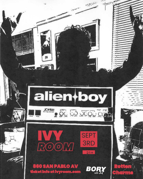 ALIEN BOY + BORY + ROTTEN CHARMS Logo