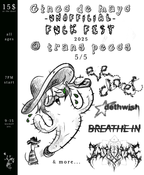 Eve Claret / Zoume / breathe in / dethwish Logo