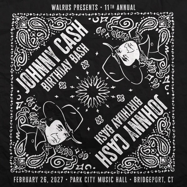 Johnny Cash Birthday Bash Logo