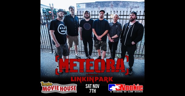 Meteora (Linkin Park Tribute) also with Nookie (Limp Bizkit Tribute) Logo