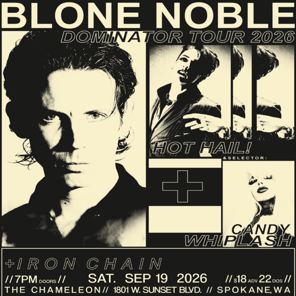 Blonde Noble with Hot Hail and Iron Chain Logo