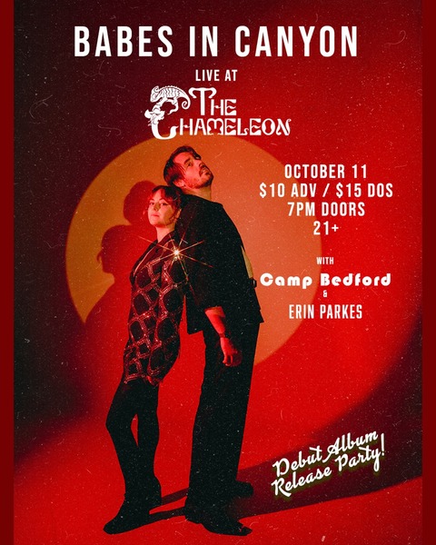 Babes In Canyon Album Release Party Logo