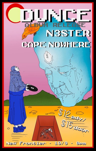 DUNCE (Album Release) | N3ster | CAPE NOWHERE Logo