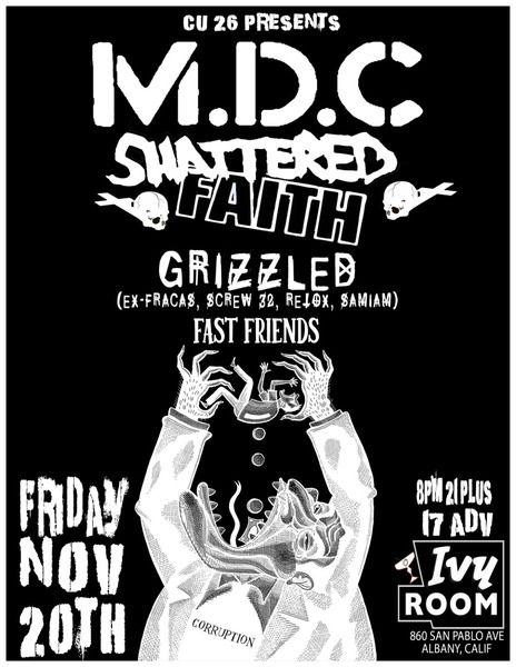 MDC + SHATTERED FAITH Logo