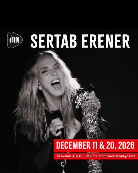 Sertab Erener at Drom Logo