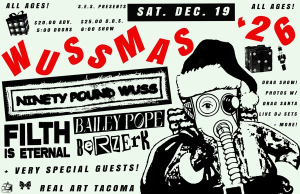 s.e.s. presents: Wussmas '26!  Logo