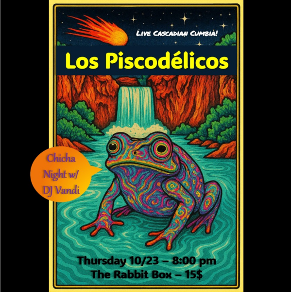 Los Piscodelicos ~ Chicha Night with DJ Vandi Logo
