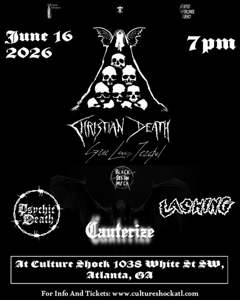 The Baby Bat Parade Tour w/ Christian Death + more Logo