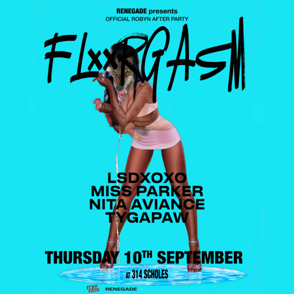 Floorgasm: Official Robyn Afterparty Logo