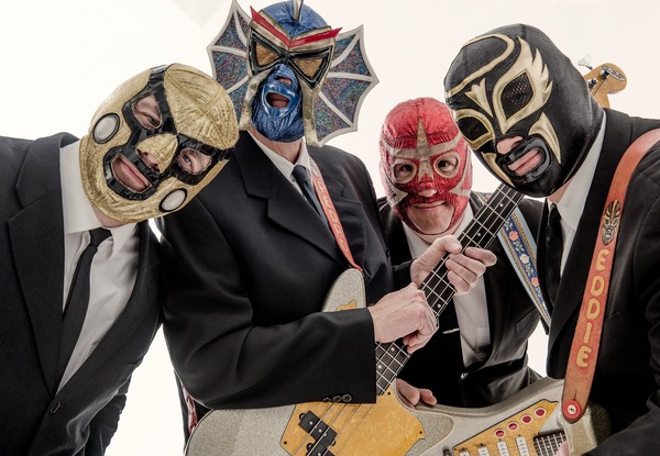 LOS STRAITJACKETS + THE CHUCKLEBERRIES Logo