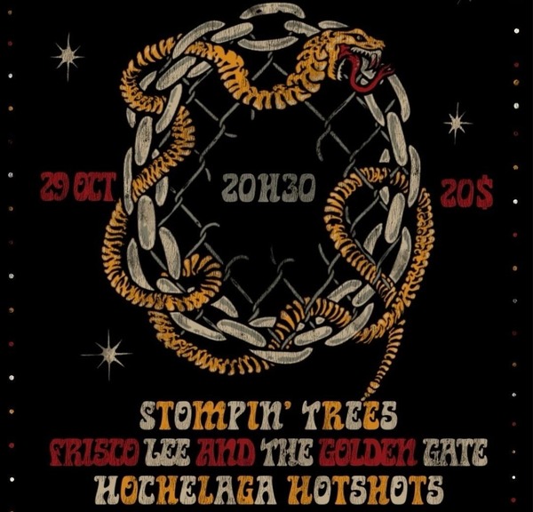 Stompin Trees, Frisco Lee and the Golden Gate, et Hochelaga Hotshots Logo