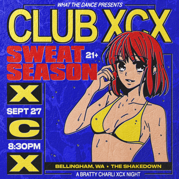 CLUB XCX: Sweat Season Logo