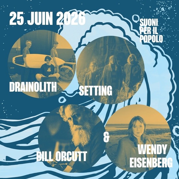  Bill Orcutt & Wendy Eisenberg Duo, Setting + Drainolith  Logo