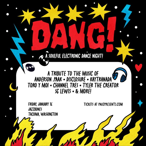 DANG! - A Soulful Electronic Dance Night Logo