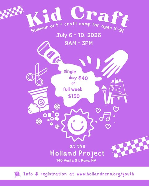 Summer Kid Craft Camp Logo
