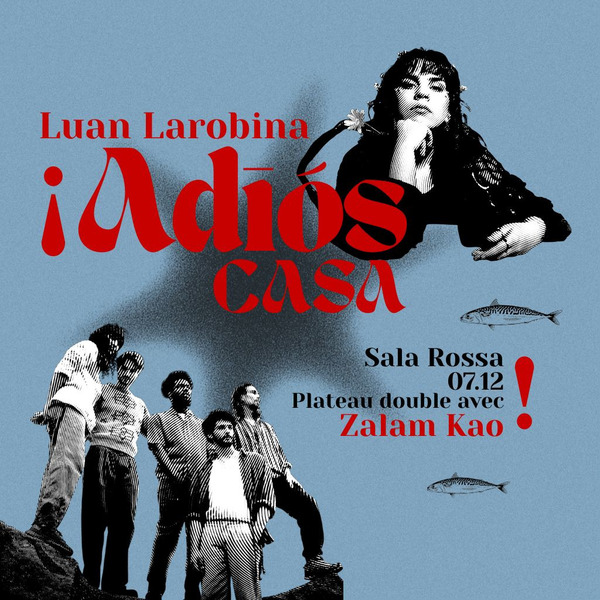 Adiós, CASA! Luan Larobina x Zalam Kao Logo