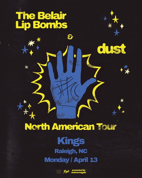 The Belair Lip Bombs & Dust  Logo