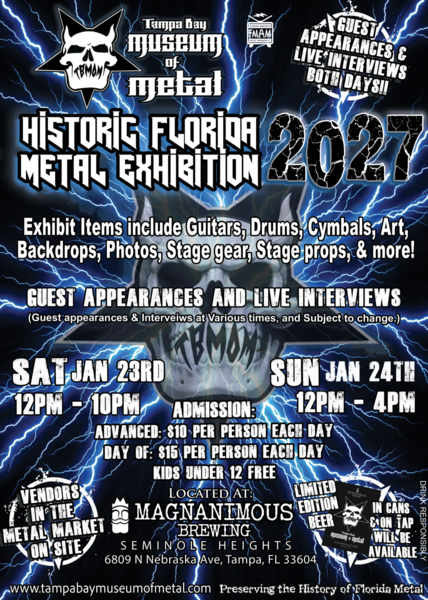 Historic Florida Metal Exhibition Logo