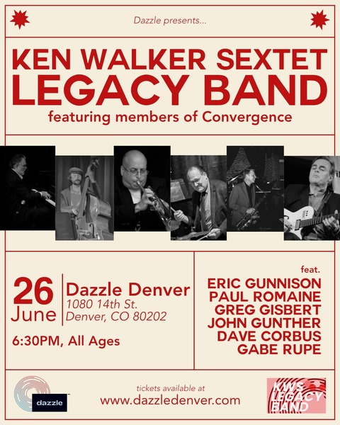 Ken Walker Sextet Legacy Band Logo