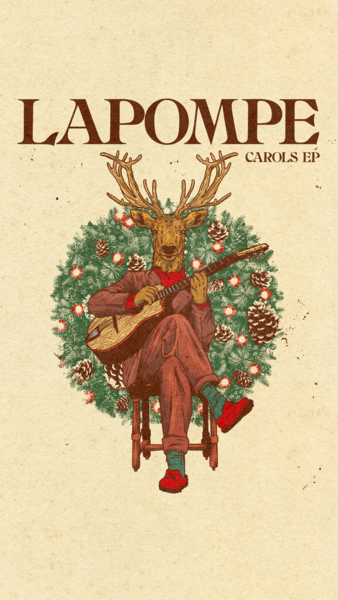 LAPOMPE: Django Carols Logo
