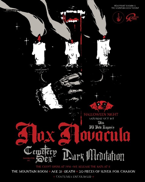 Nox Novocula, Cemetery Sex (D.C.), Dark Meditation Logo
